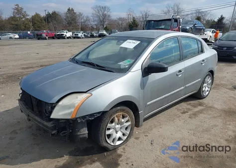 2011 Nissan Sentra 2.0S from USA, damaged, VIN 3N1AB6AP1BL643754